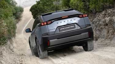 Subaru Uncharted - rear action