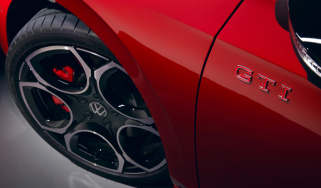 VW Golf GTI badge