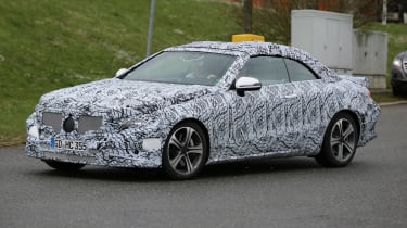 Mercedes E-Class Cabriolet 2017 spied 3