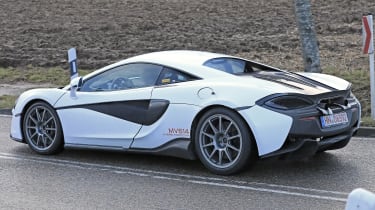 McLaren sports series spy - side