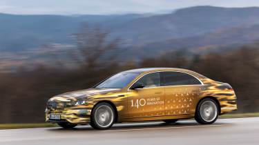 Mercedes S-Class - front action