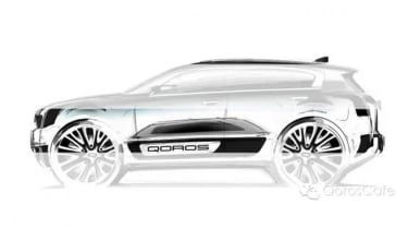 Qoros 2 SUV teaser