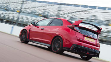 Honda Civic Type R long term - First Report rear tracking