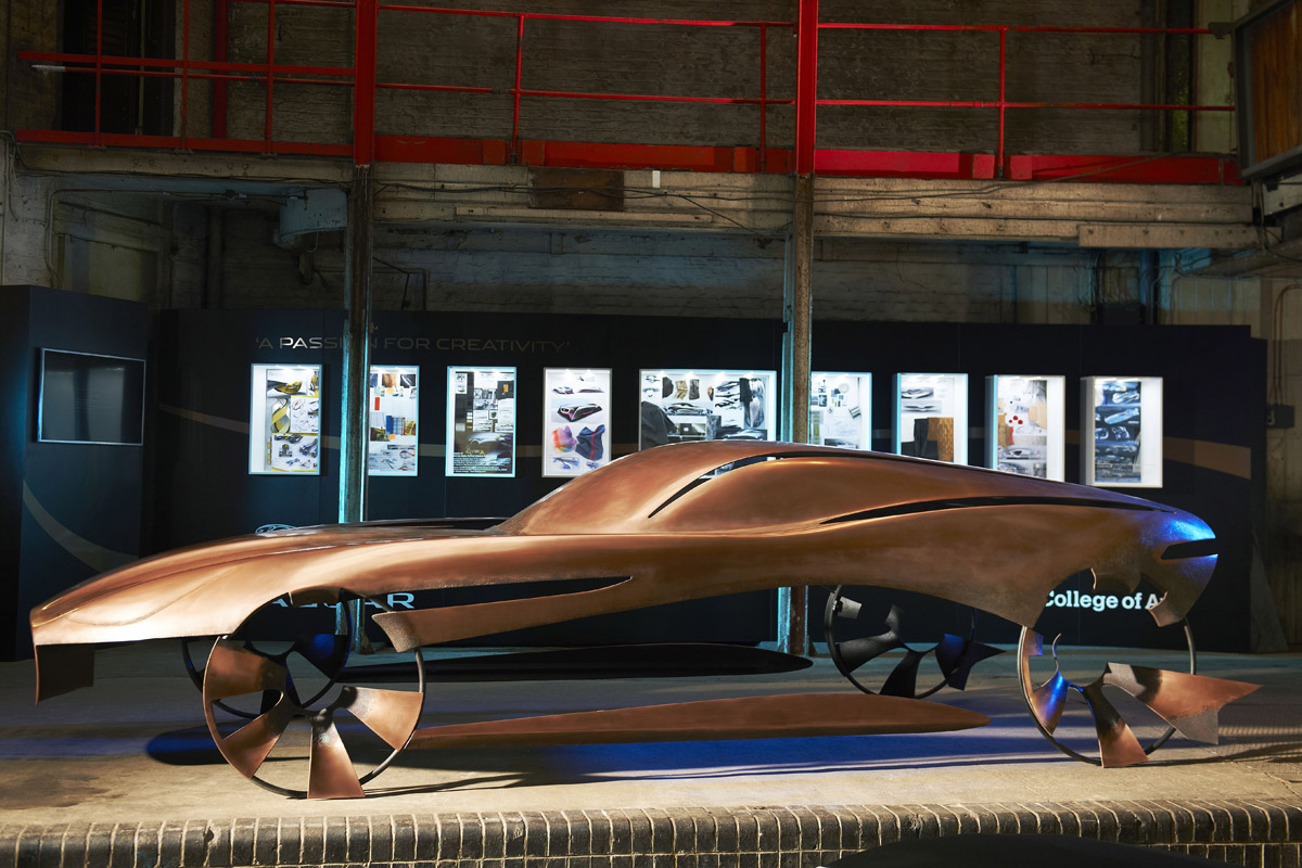 Jaguar sculpture unveiled at Design Week | Auto Express