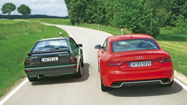 Audi RS5 vs. Audi Sport Quattro
