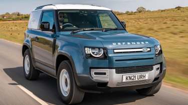 Defender Hard Top - front tracking