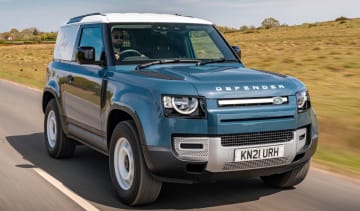 Defender Hard Top - front tracking