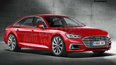 Audi A6 exclusive image (watermarked) - front