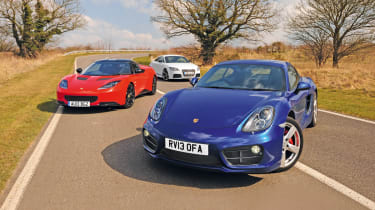 Porsche Cayman vs rivals