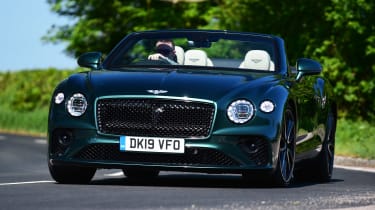 Bentley Continental GT Convertible - front action