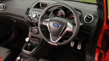 Ford Fiesta ST steering wheel