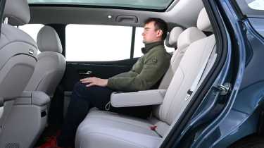 Alastair Crooks sat in the Aion V 