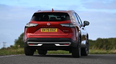 Nissan Qashqai e-Power - rear cornering 