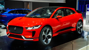 Jaguar I-Pace Geneva show - front/side