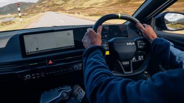 Kia EV6 GT - driving