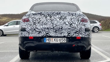 Mercedes GLC Coupe (camouflaged) - rear