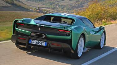 Ferrari 296 Speciale - rear tracking