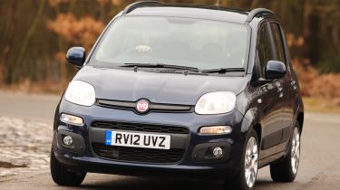 Fiat Panda 1.3 Multijet Pop front cornering