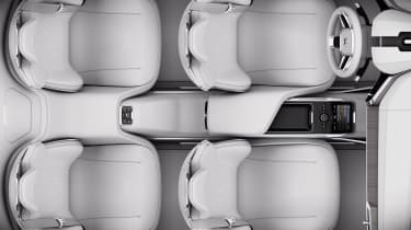 Volvo C26 Concept seats from above