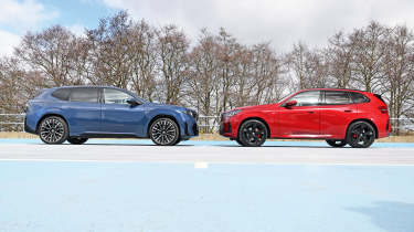 BMW X3 30e - iX3 head-to-head
