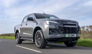 New Isuzu D-Max EV - front tracking 
