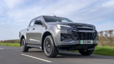 New Isuzu D-Max EV - front tracking 