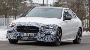 Mercedes C-Class - spyshot 1