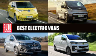 Best electric vans - header image, March 2026
