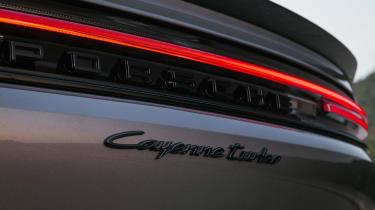 Porsche Cayenne Turbo E-Hybrid Coupe GT Package - rear badge