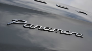 Porsche Panamera 2014 badge