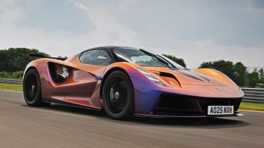 Lotus Evija - front action