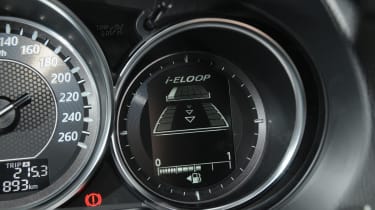 Mazda 6 automatic dial detail