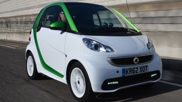 Smart ForTwo Electric Drive front tracking