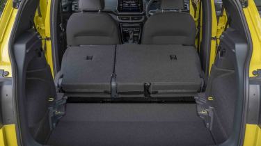 Volkswagen T-Cross - rear seats folded and boot floor lowered