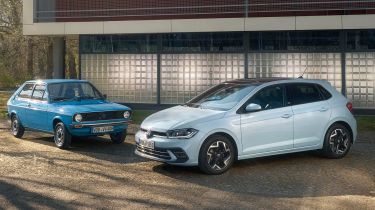 Volkswagen Polo Edition 50 - front 3/4 with classic Polo