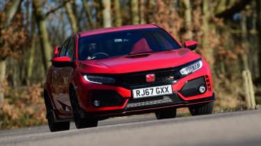 Honda Civic Type R - front action