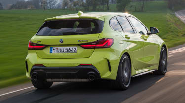2022 BMW M135i - rear tracking