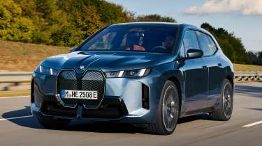 BMW IX facelift - front