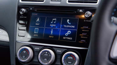 Subaru Levorg - infotainment screen
