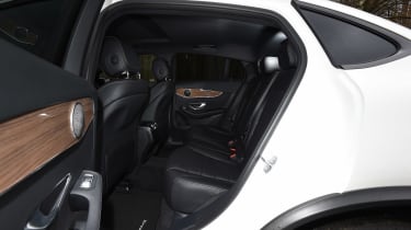 Mercedes GLC Coupe - rear seats