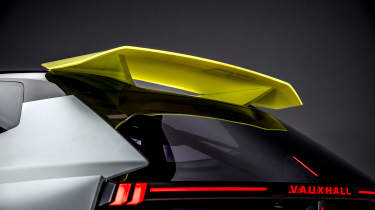 Vauxhall Corsa GSE Vision Gran Turismo concept rear wing