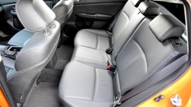 Subaru XV rear seats