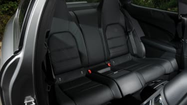 Mercedes C180 Coupe rear seats