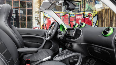 New Smart ForTwo and ForFour Electric Drive EV range 