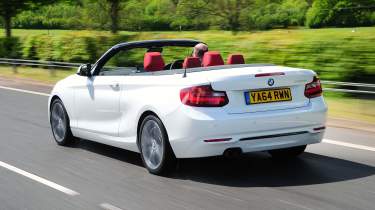 BMW 2 Series Convertible - rear tracking