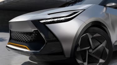 Toyota C-HR Prologue concept - front light