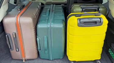 Volvo EX90 - bags in the boot