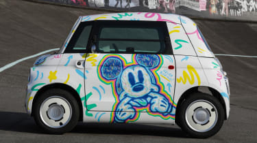 Fiat Topolino Disney special in &#039;Street&#039; livery - side static