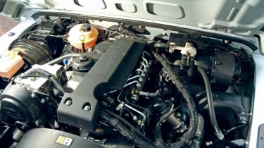 Land Rover Defender engine