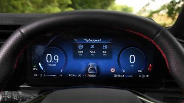 Ford Puma - digital instrument cluster